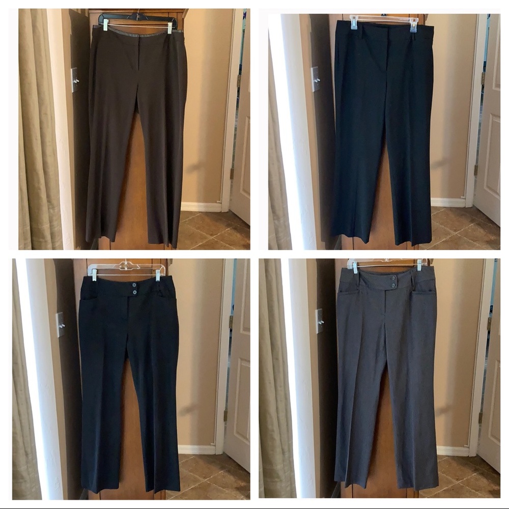 4 pairs of dress pants. Size 12
